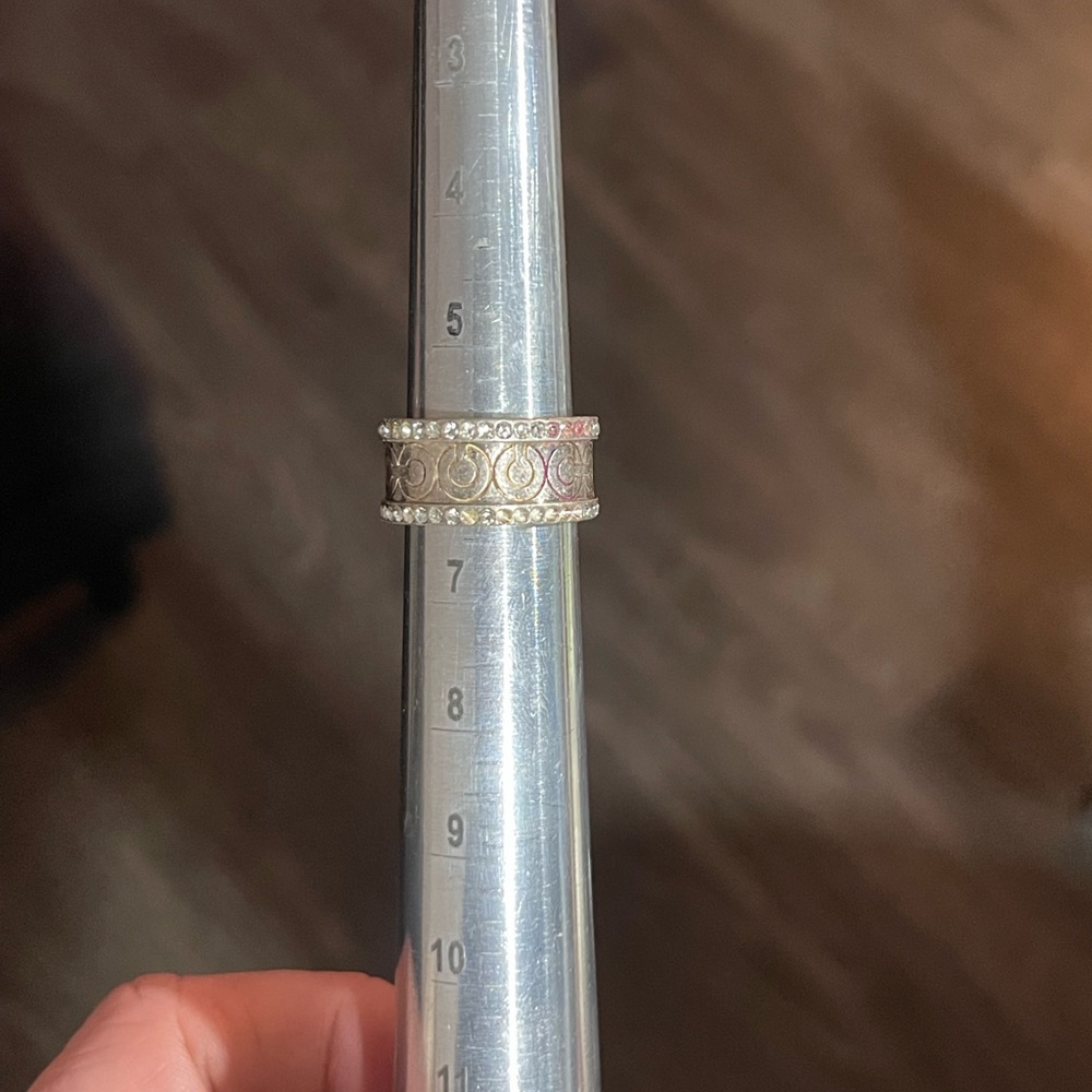 RARE Coach Vintage sterling silver 925 ring - Picture 5 of 8